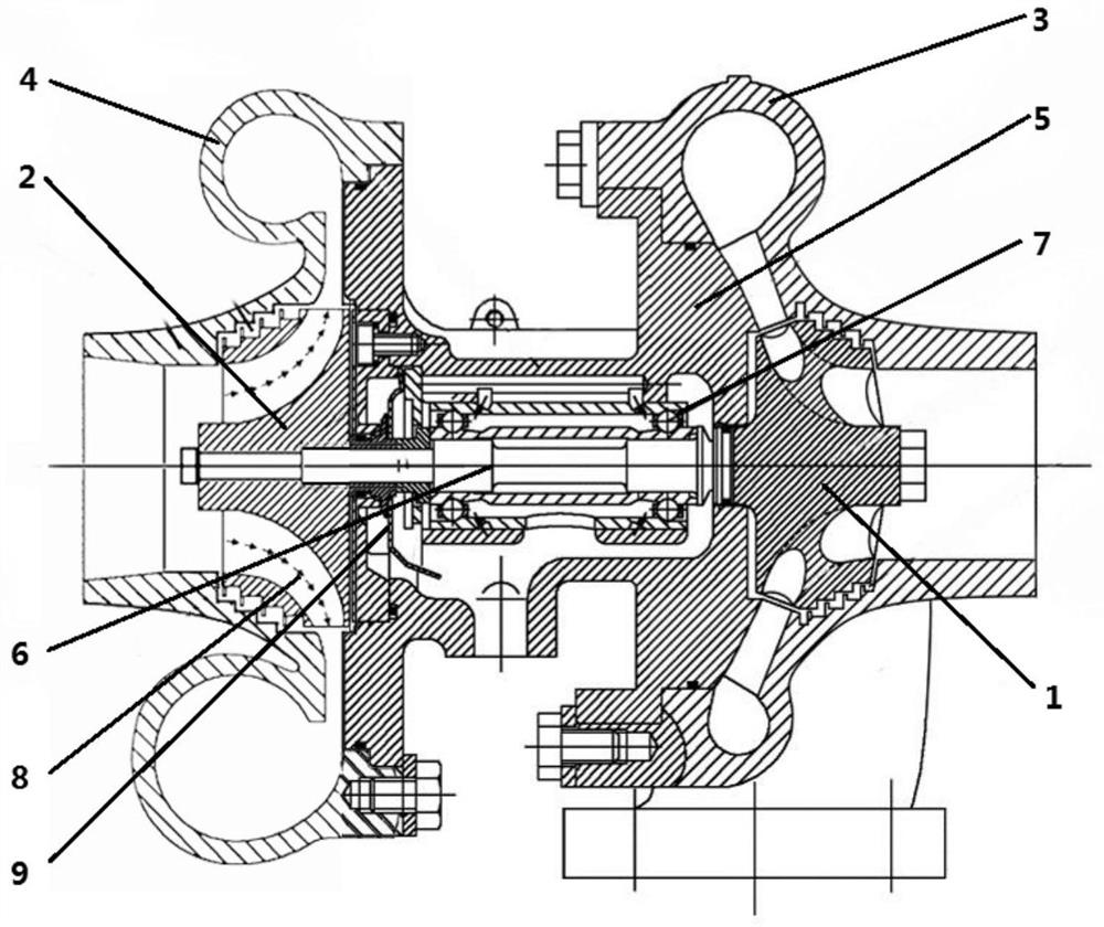 Streamline tunnel type turbocharger