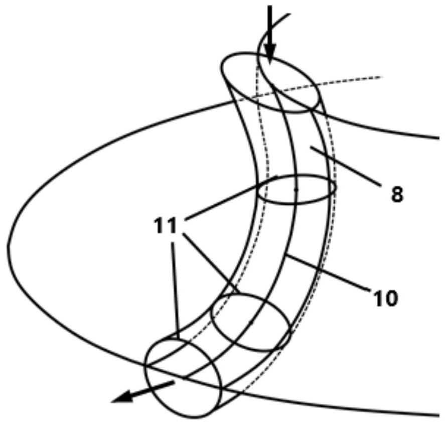 Streamline tunnel type turbocharger