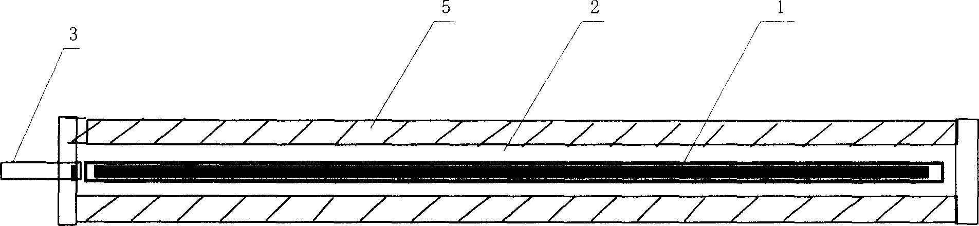 Carbon fiber electric heating device