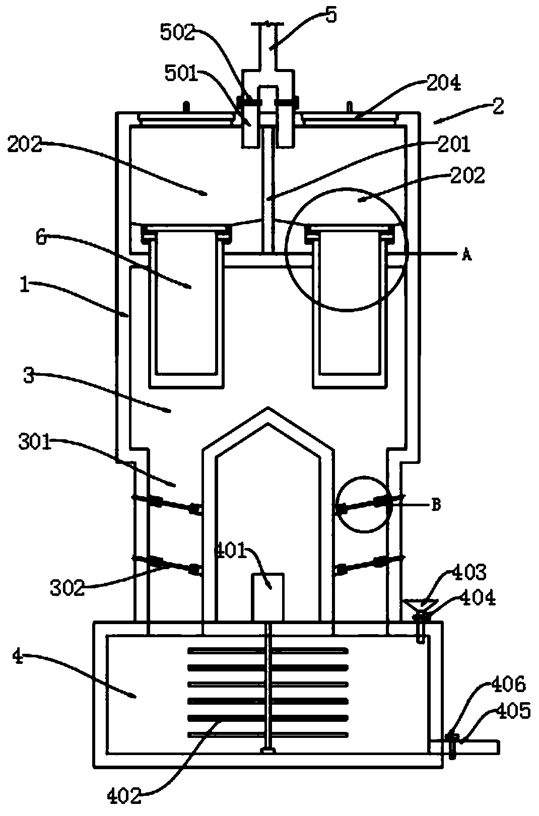 Water treatment equipment for construction site