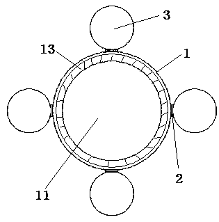 An automatic collection device and method for floating objects on the water surface