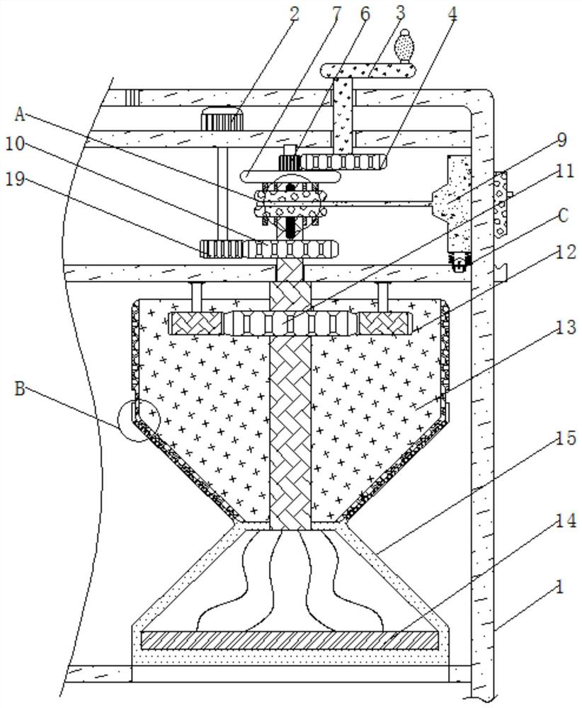 Manual and electric grinding integrated device for coffee machine