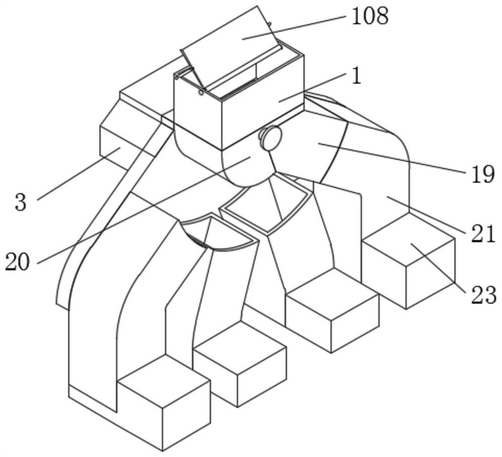 Using method of assembly type household garbage transfer station