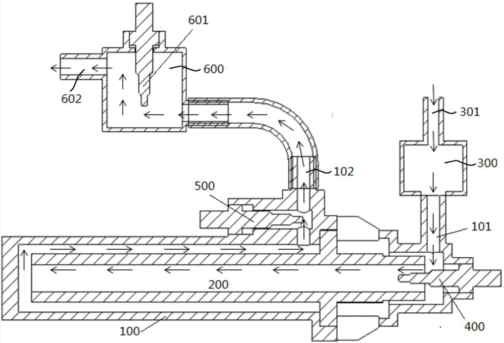 Rapid water heating device and control method thereof