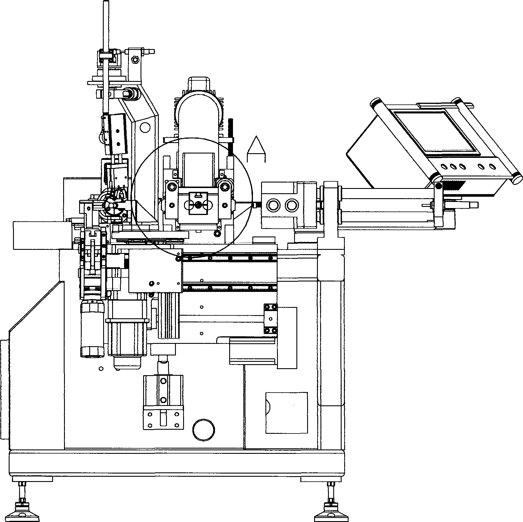 Integrated pipe bender