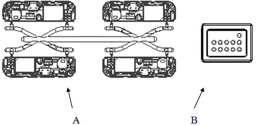 Mini-type iron piece automatic buried molding mechanism and molding method thereof