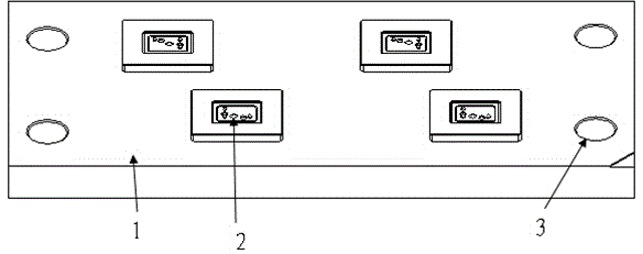 Mini-type iron piece automatic buried molding mechanism and molding method thereof