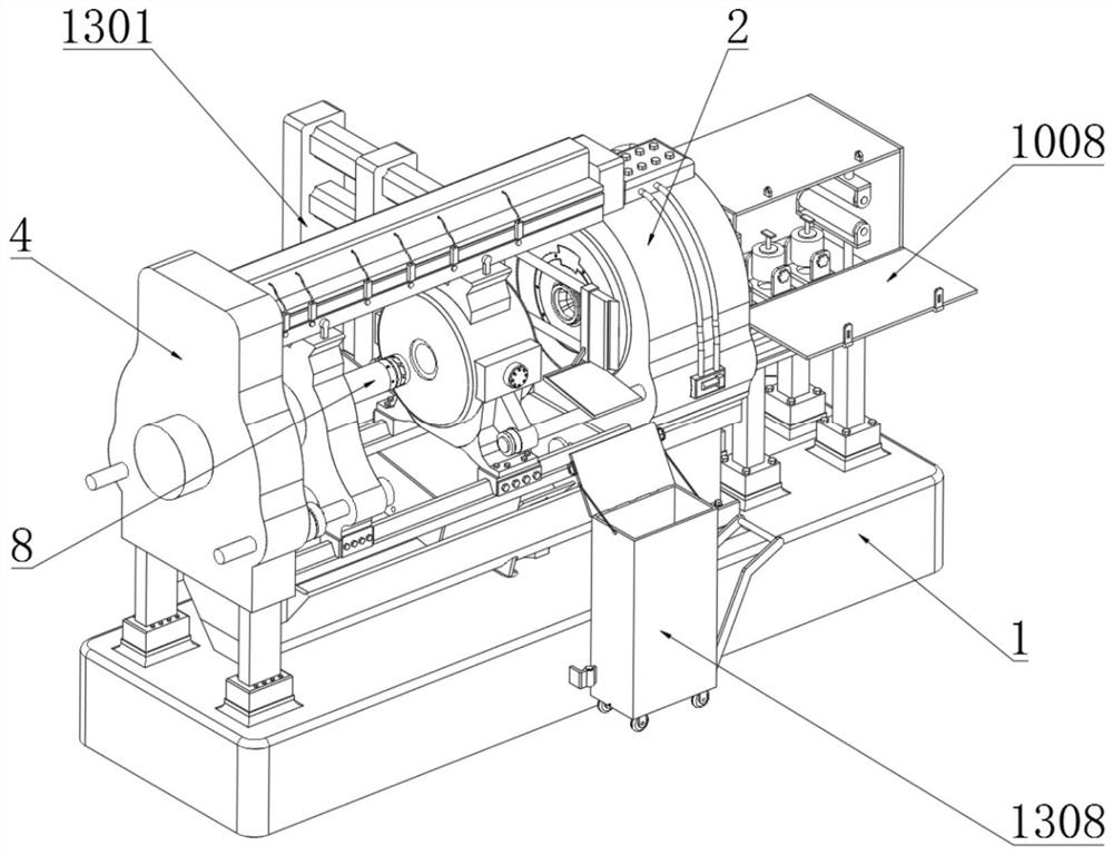 A preformed aluminum alloy extrusion molding device and molding process