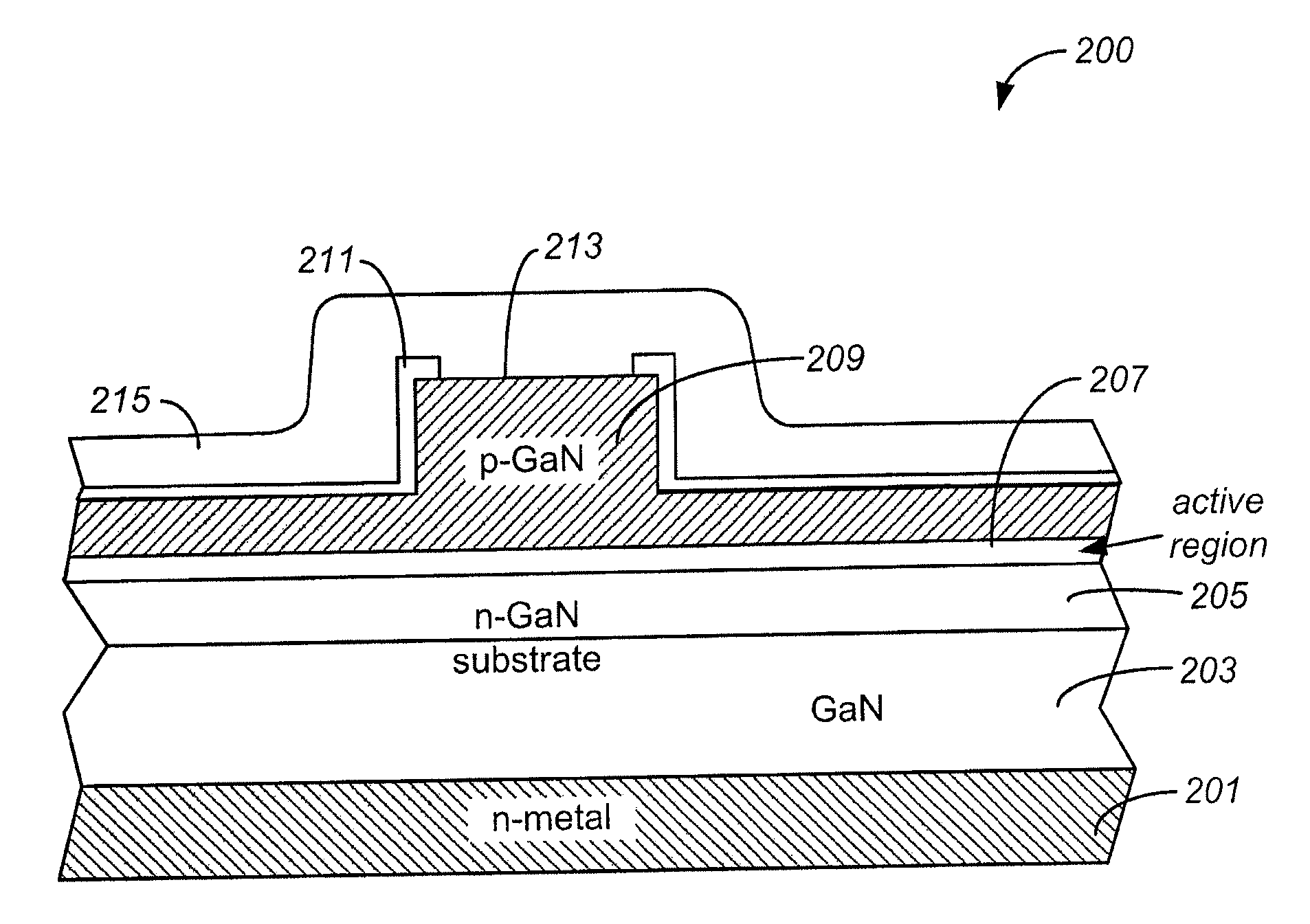 Method of Fabricating Optical Devices Using Laser Treatment of Contact Regions of Gallium and Nitrogen Containing Material