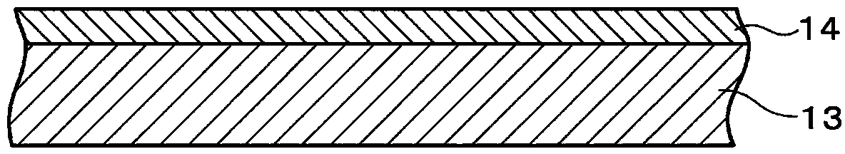 Method for producing multilayer structure, multilayer structure and electronic device