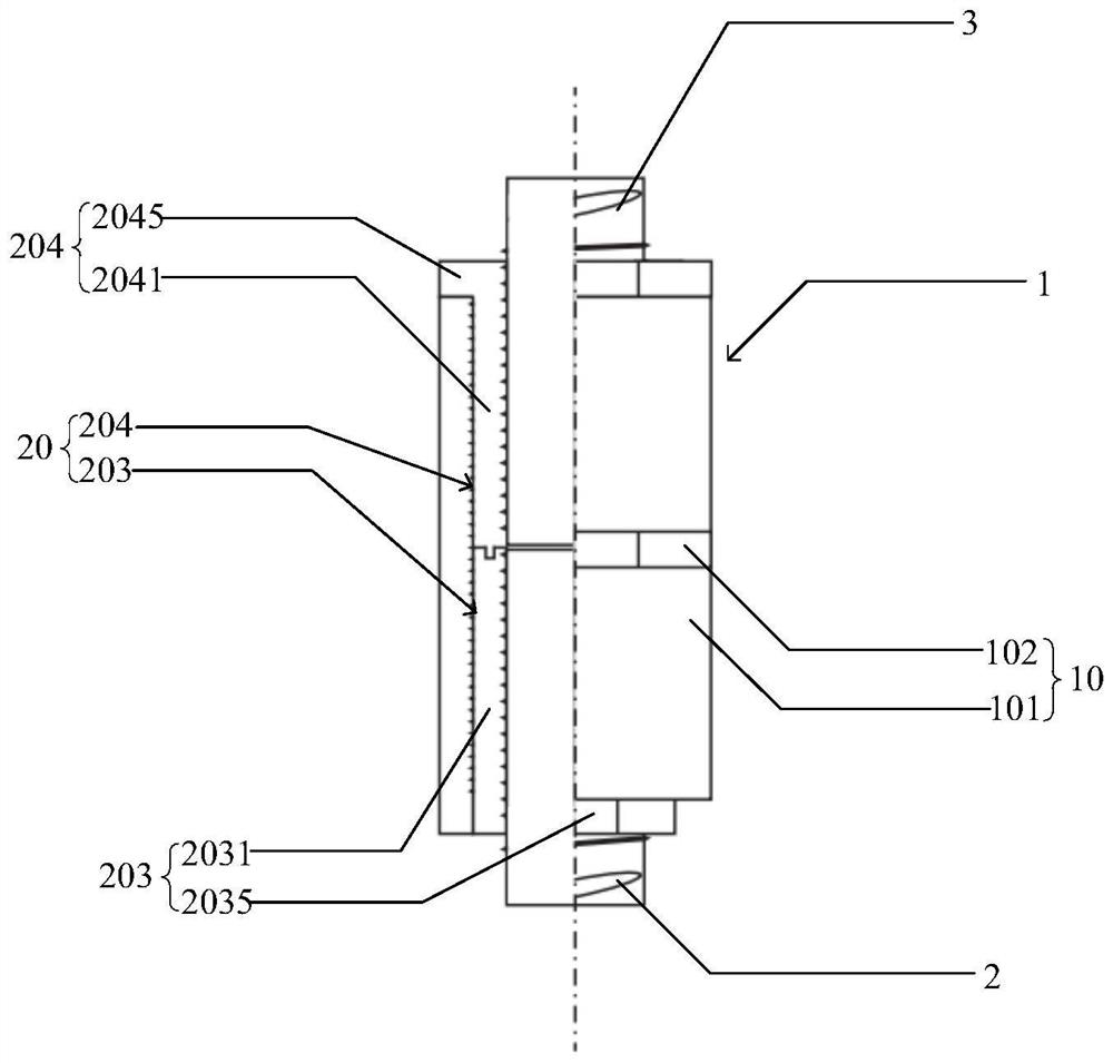 Connecting device and construction method