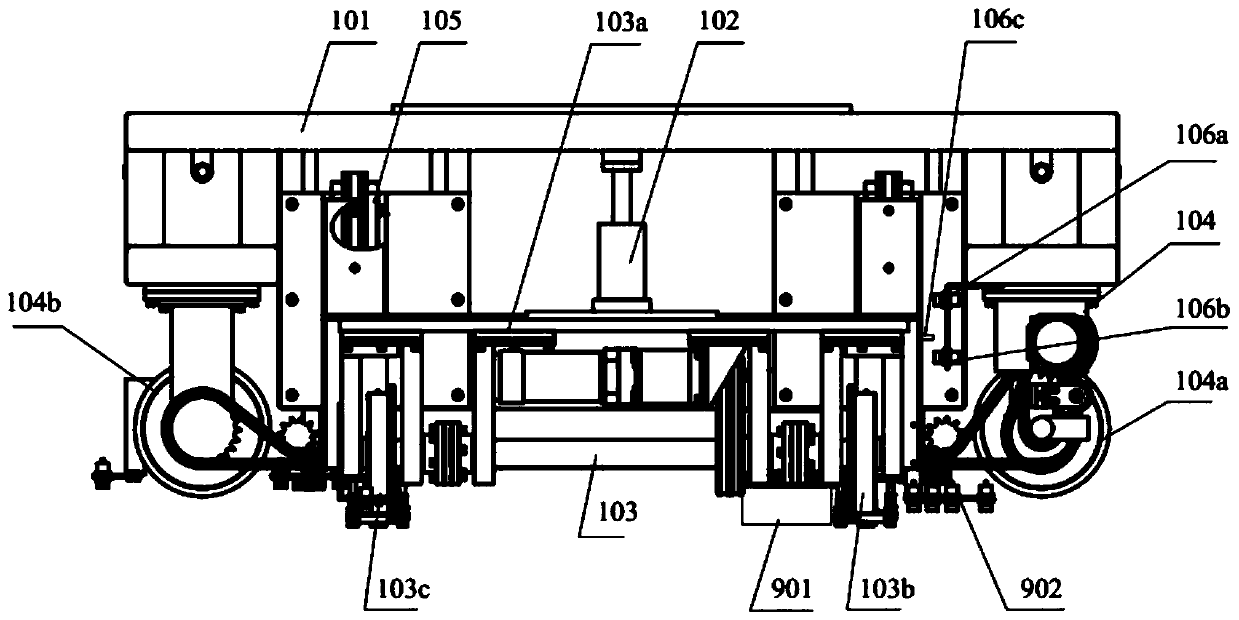 Stacker, automated three-dimensional warehouse and method of entering and leaving the automated three-dimensional warehouse