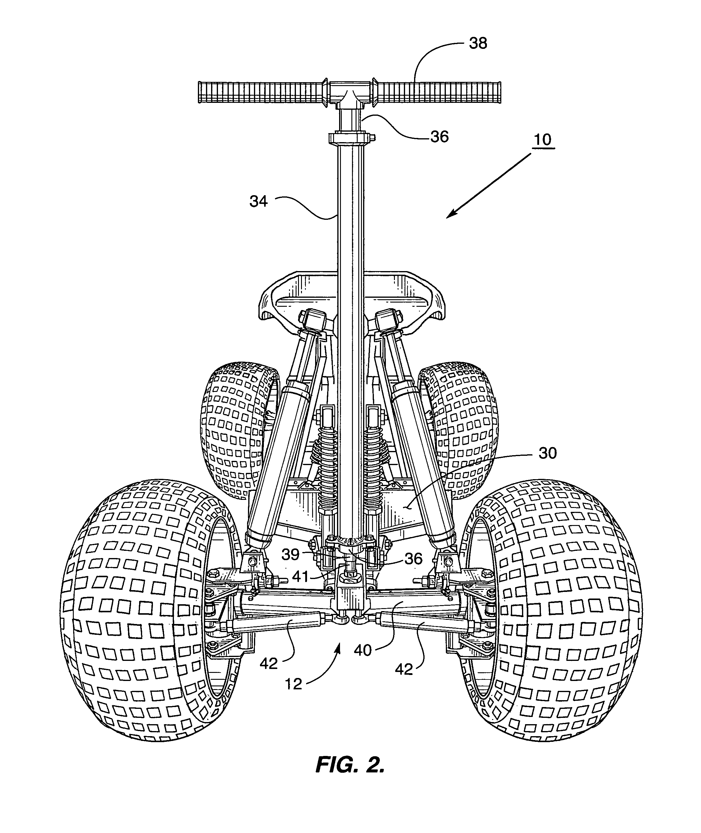 Four wheel off-road vehicle