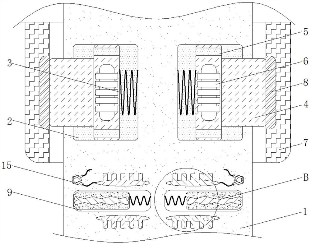 Protection device for intelligent cosmetic stirring device