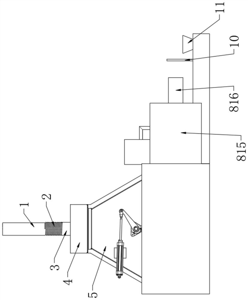 Drainage device for cardiovascular medicine department