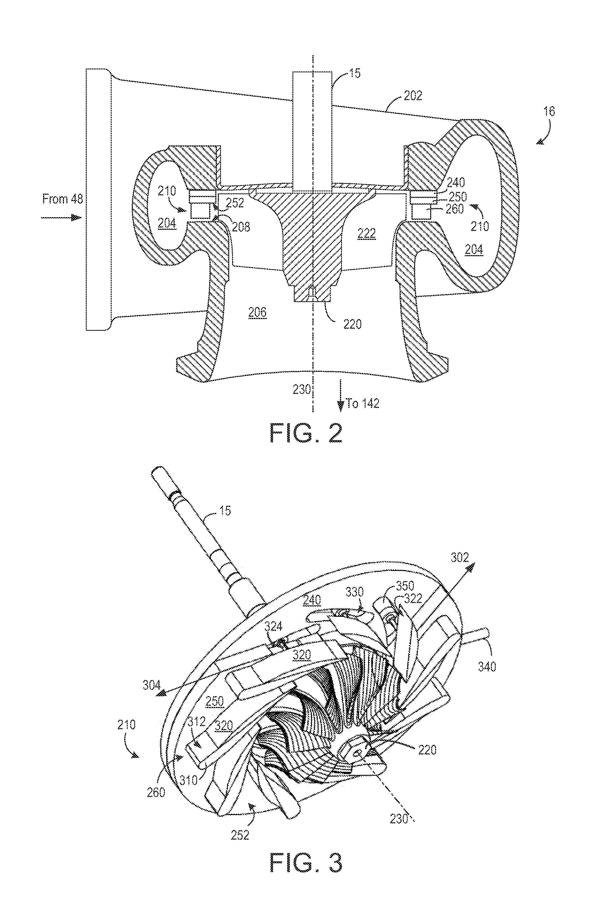 Sliding vane geometry turbines