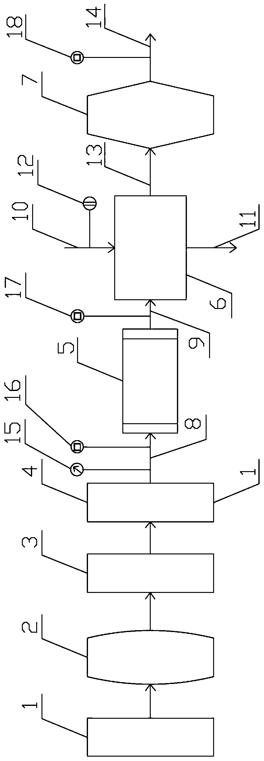 High-efficiency ozone water treatment system and continuous ozone preparation and water treatment method