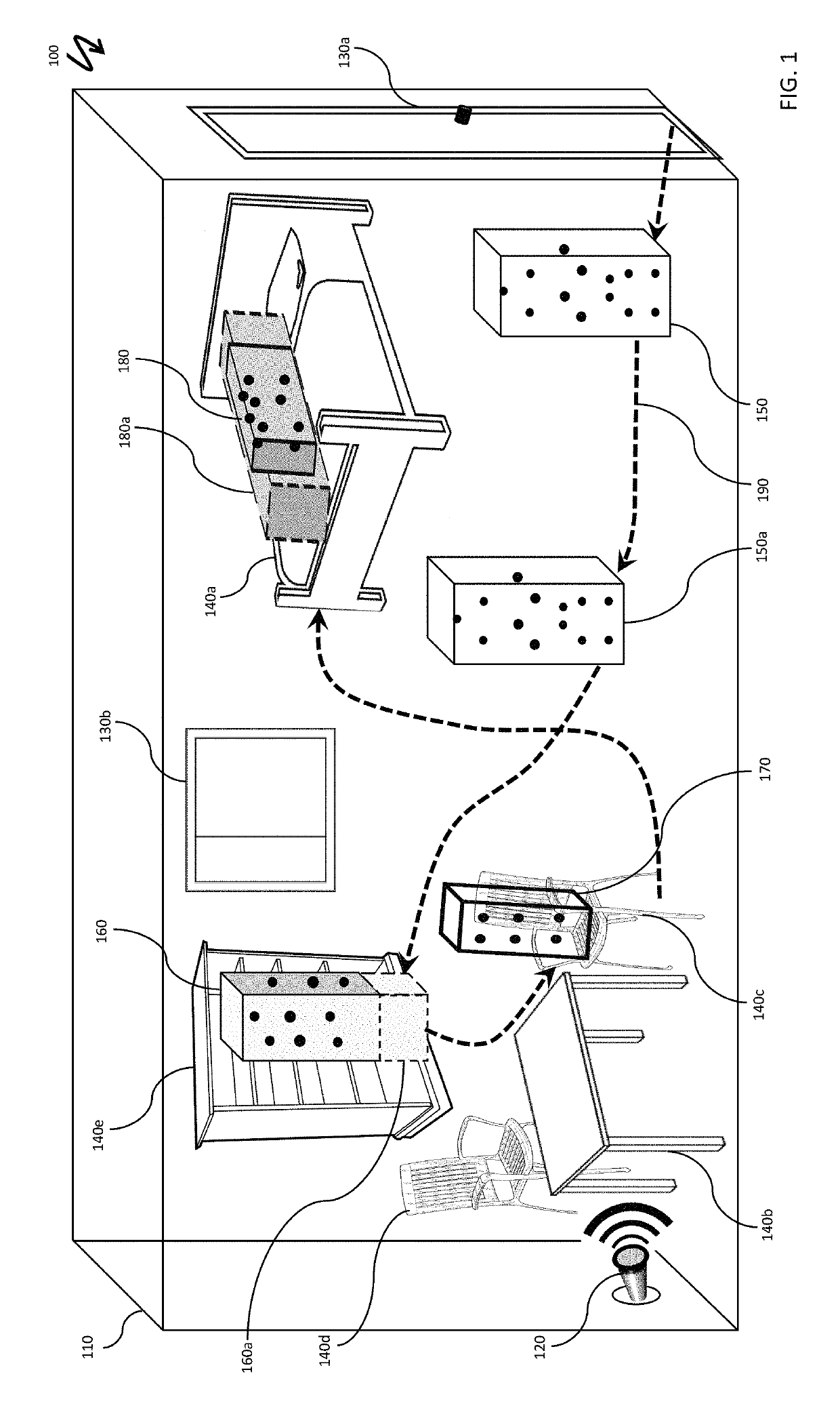 Non-contact activity sensing network for elderly care