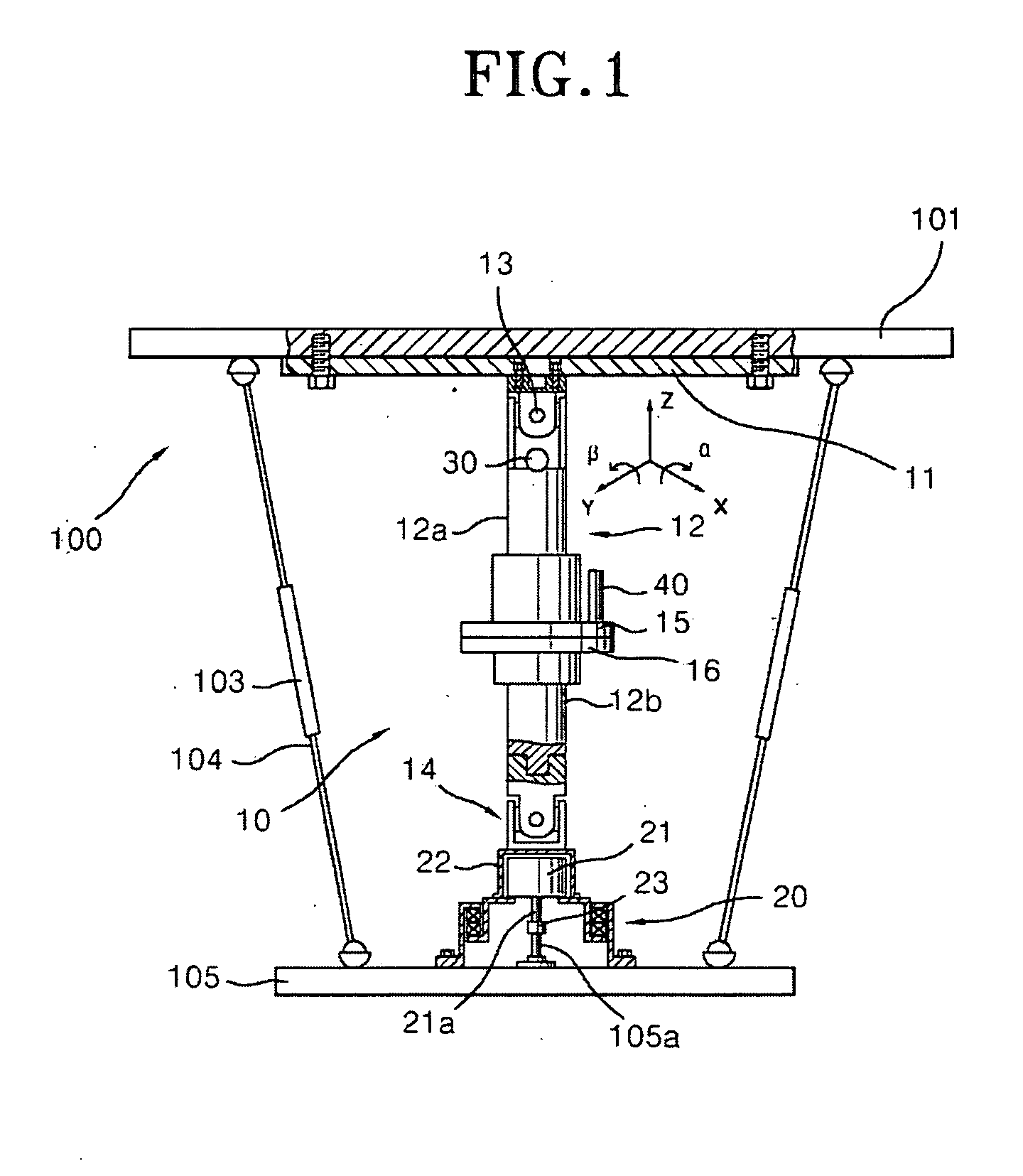 Device and method for kinematic calibration of robots