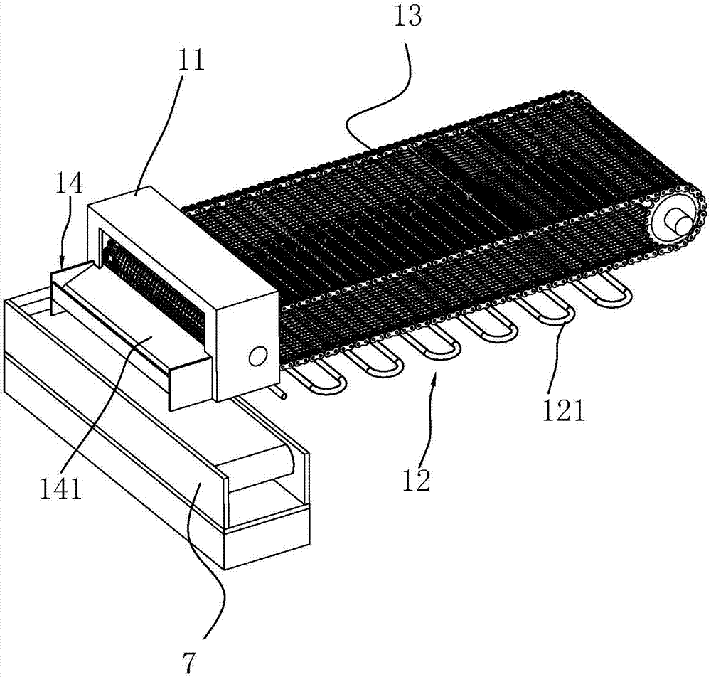 Peanut coat removing production system