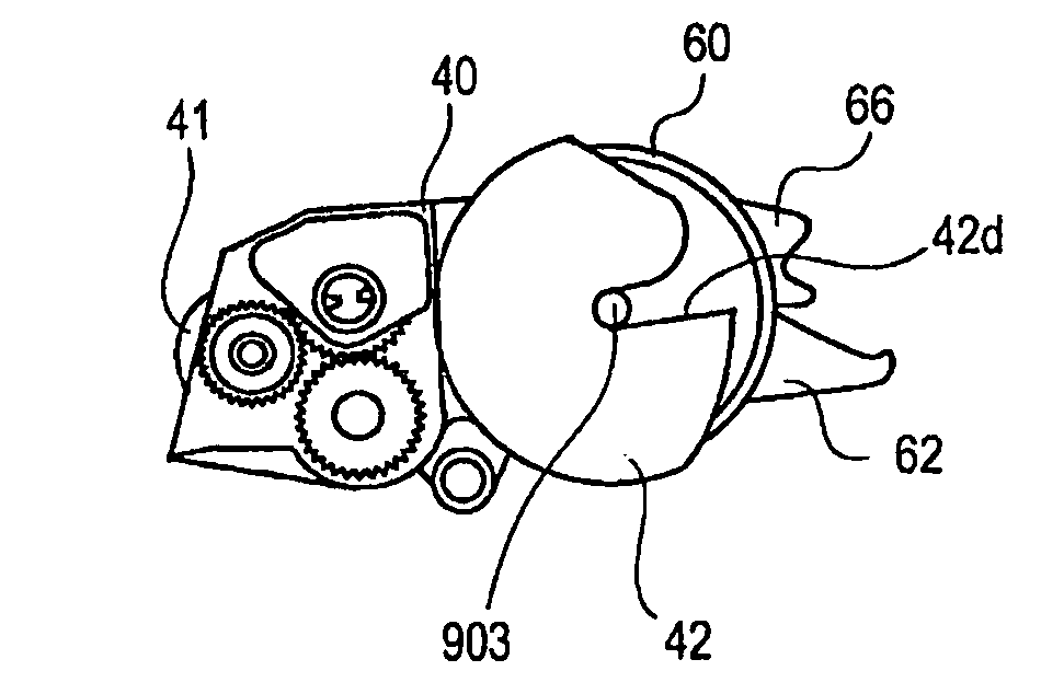 Image forming device, toner cartridge, developer cartridge, and image bearing member cartridge