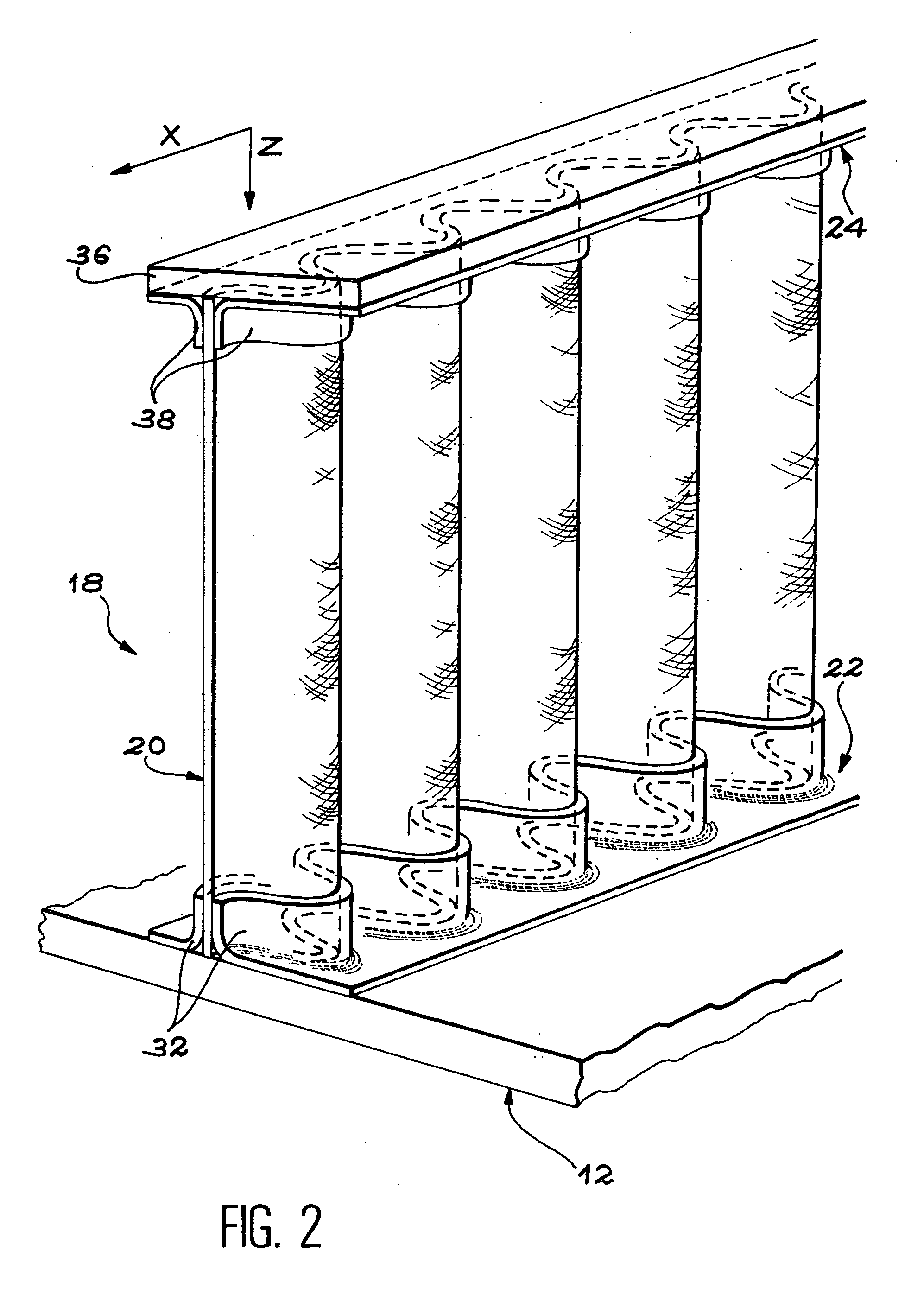 Composite beam with integrated rupture initiator and aircraft fuselage such beams