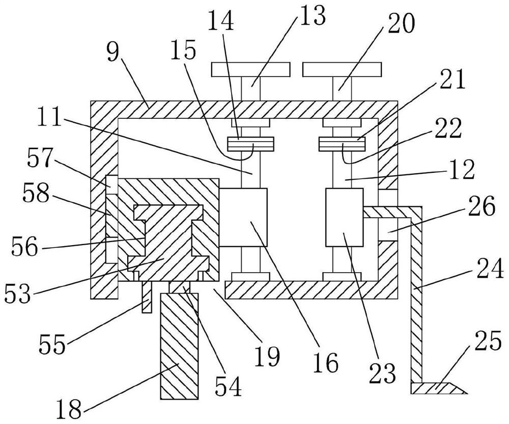 Drying device for cloth processing