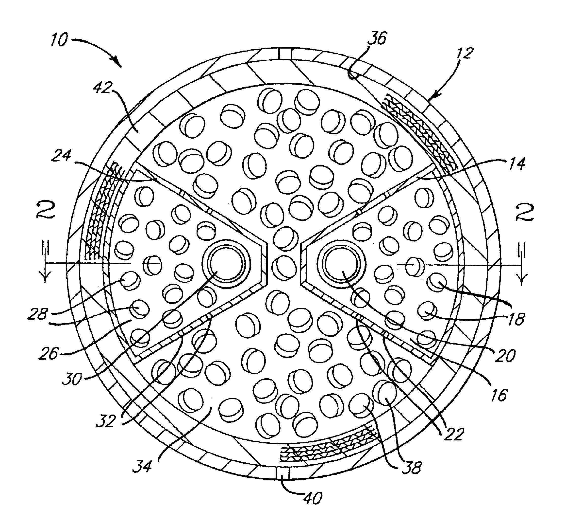 Multiple chamber dual stage inflator