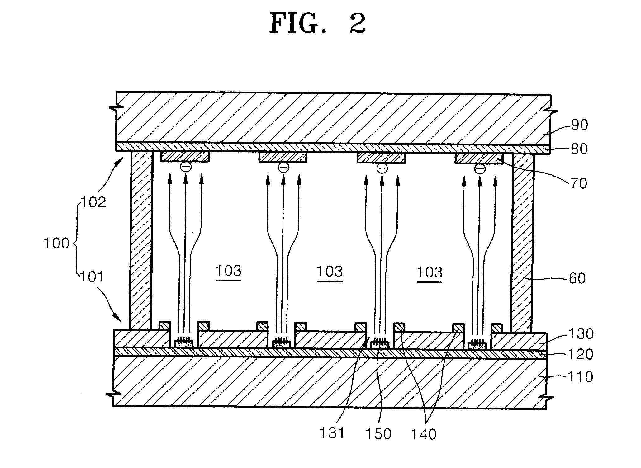 Electron emission device, electron emission type backlight unit including the same and method of fabricating the electron emission device