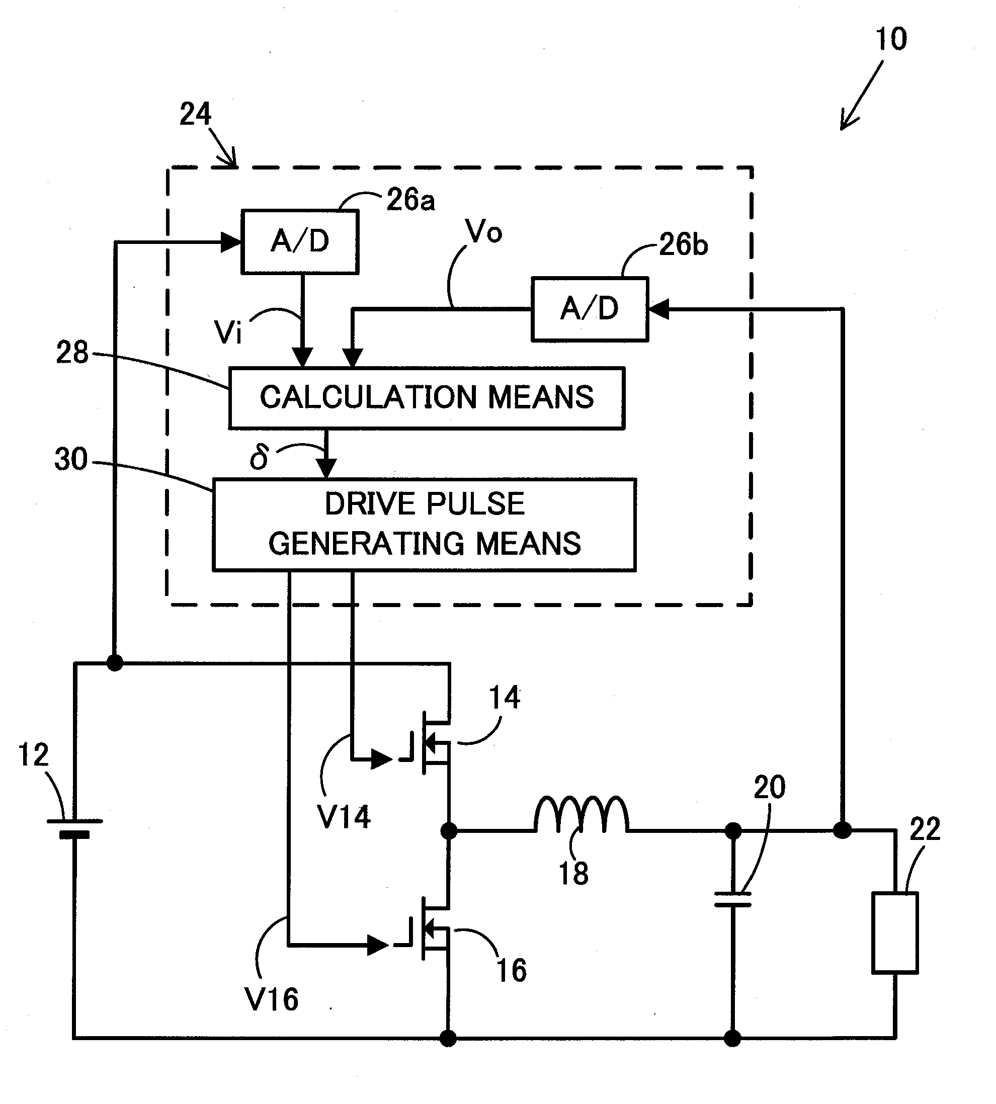 Switching power supply device