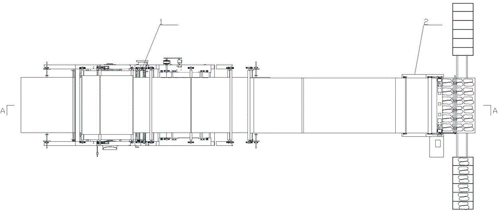 Production line and production method of composite material shoe soles