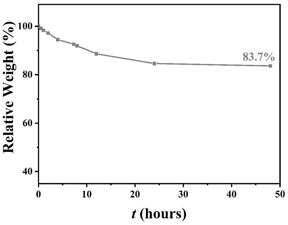 Composite ion hydrogel composition as well as preparation method and application thereof