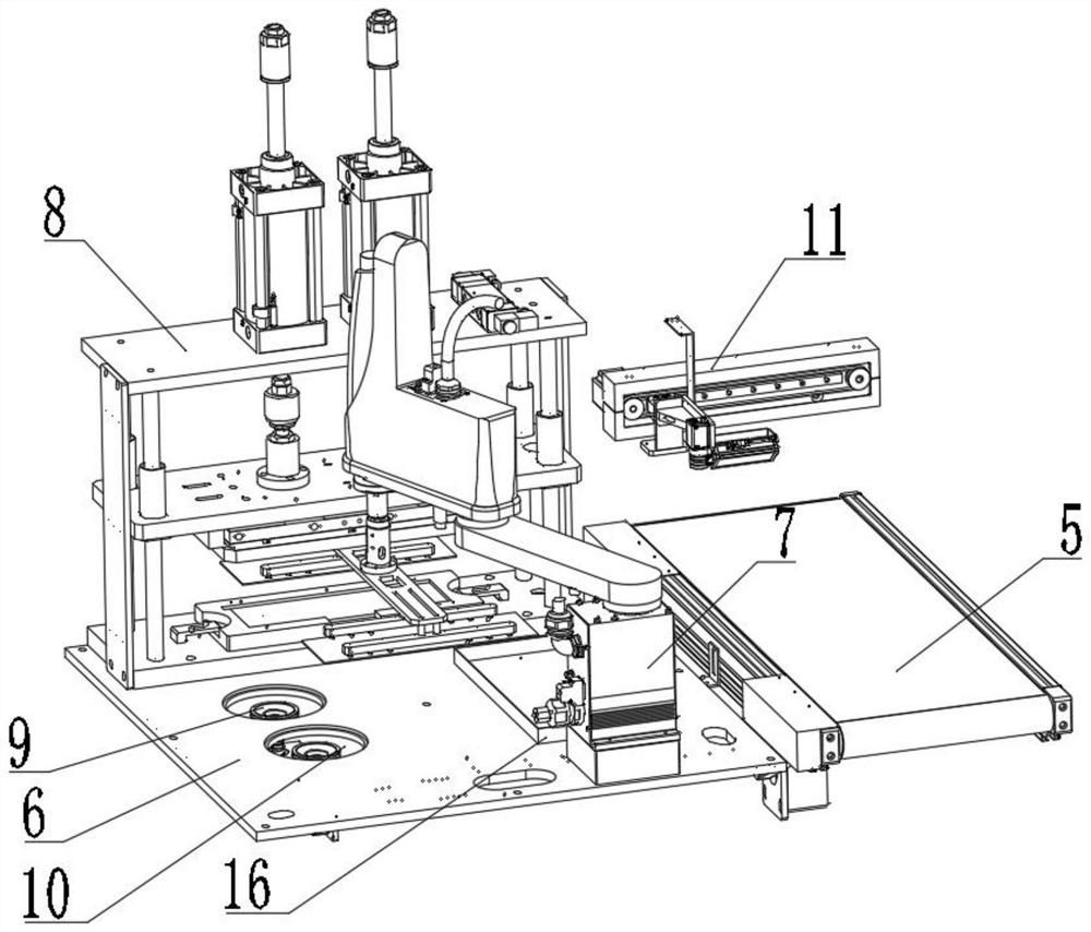 Automatic keyboard film pressing method