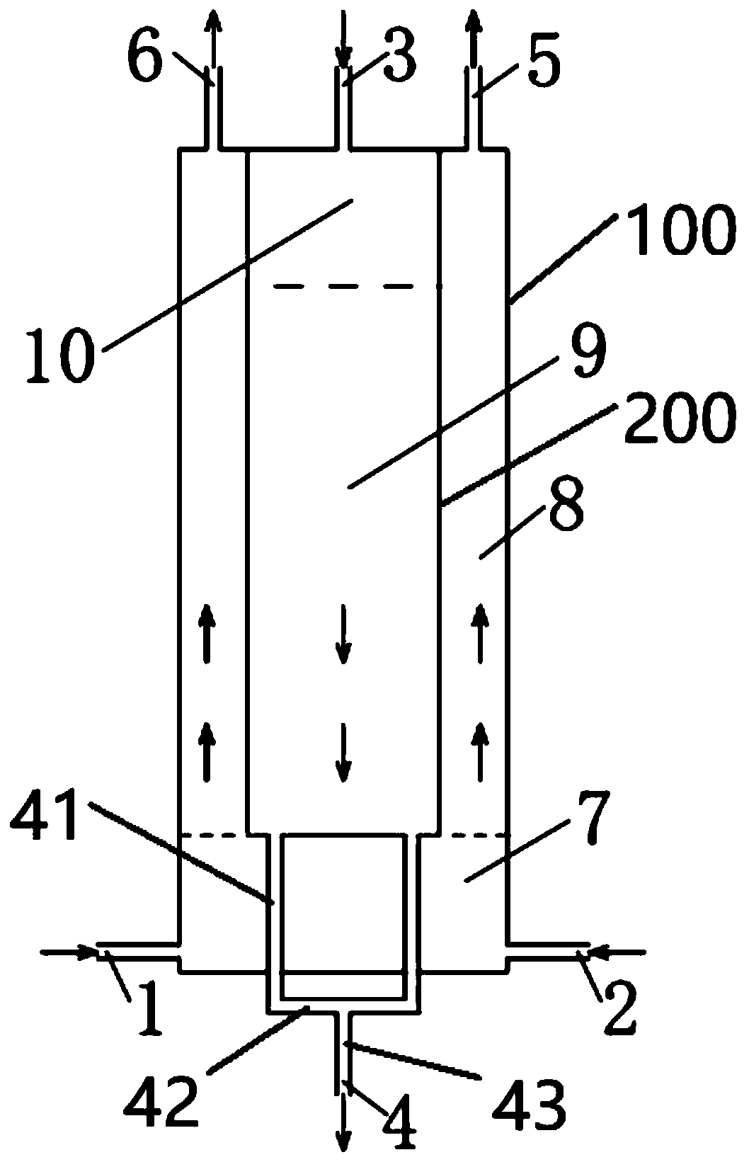 Efficient reformer for autothermal reforming of methane