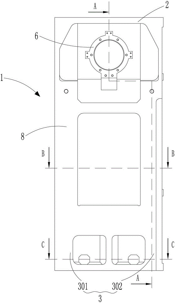 Integrated high-speed punch bed