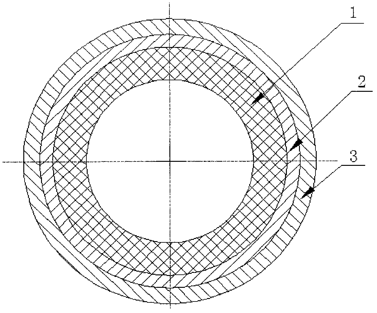 Double-coating steel tube