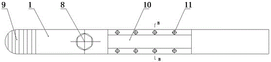 Welding pliers capable of protecting welded line joint