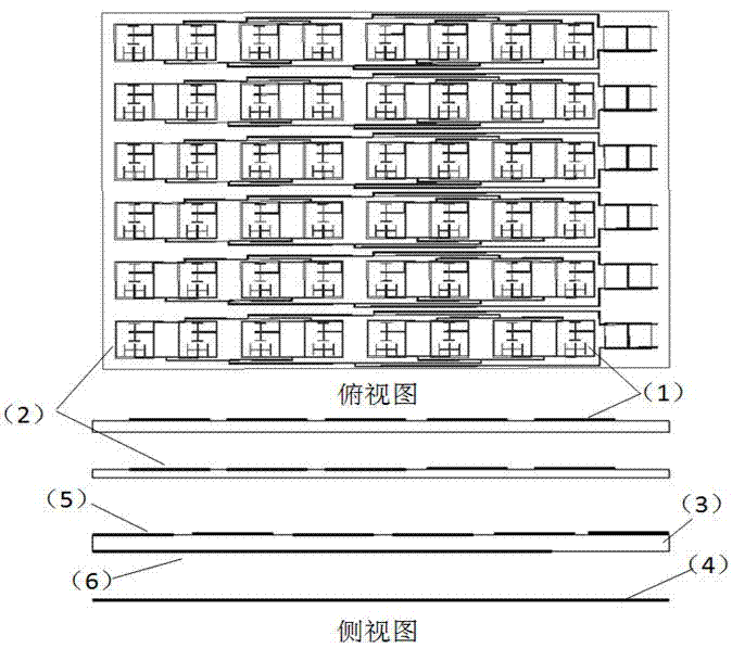 P-band broadband high-isolation double circularly-polarized thin-film array antenna