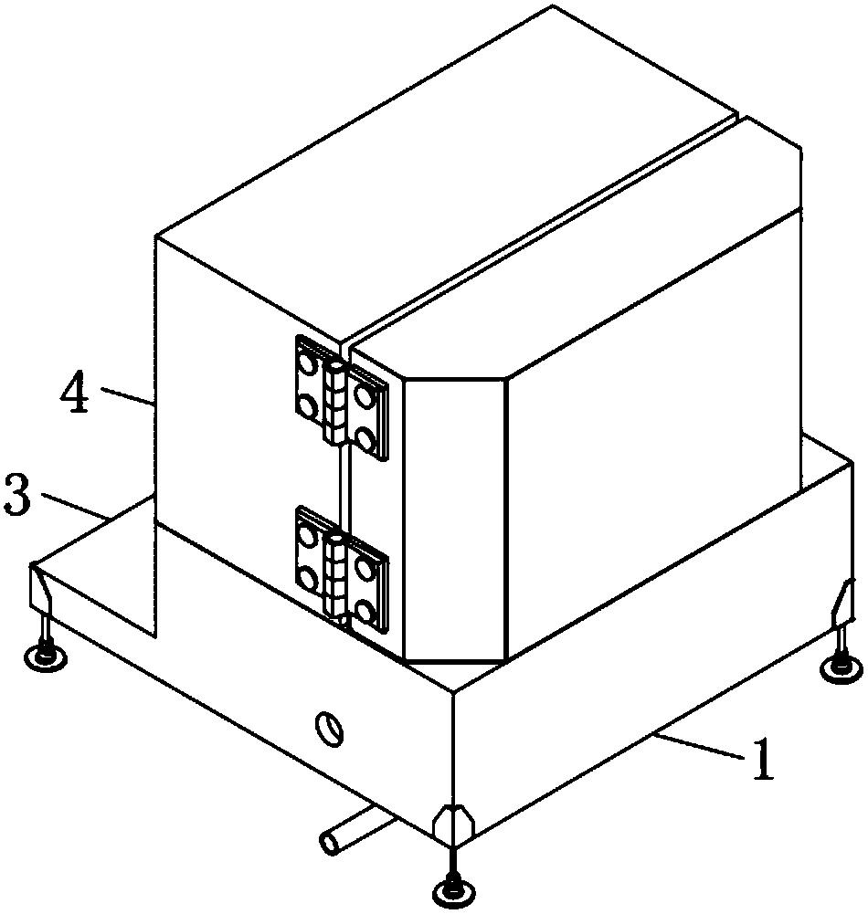 Metal part rotating wheel cleaning device of fire-fighting electrical equipment