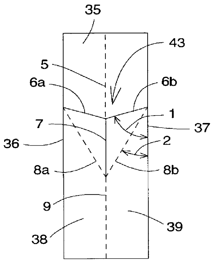 Mathematically optimized family of ultra low distortion bellow fold patterns