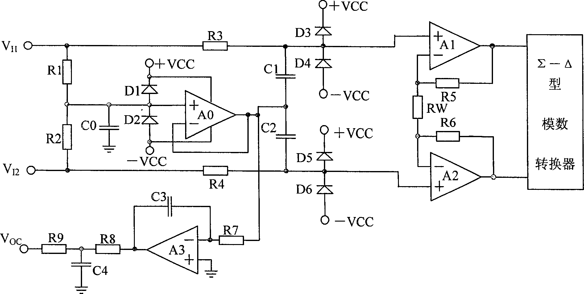 Cardiac monitor module capable of resisting high frequency electric knife interference