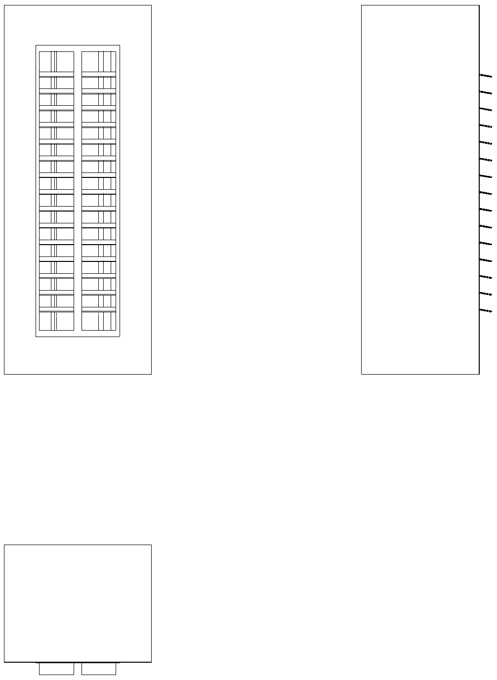 Cabinet air deflector assembly and control method thereof