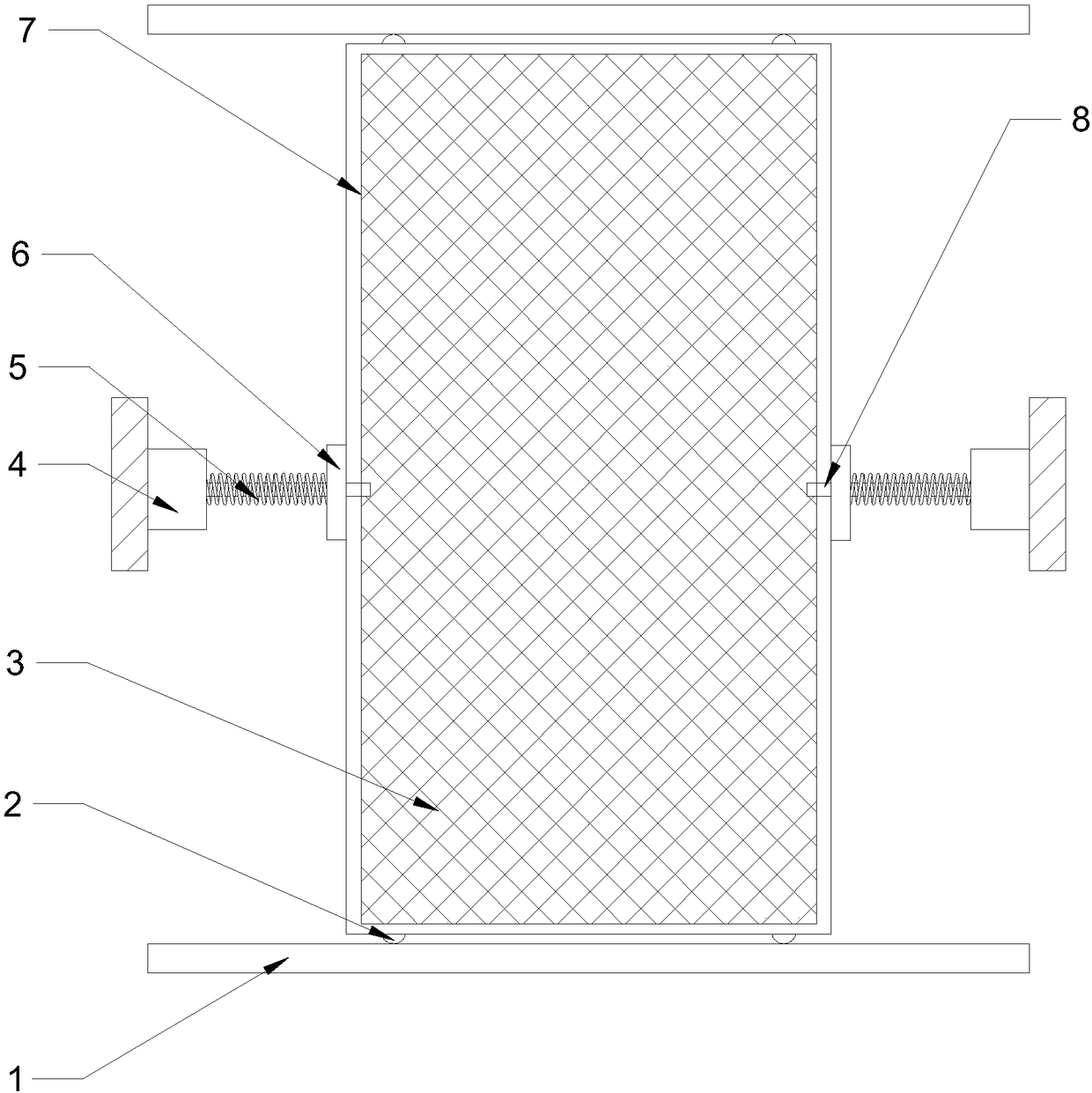 Electromagnetic type grain winnowing device