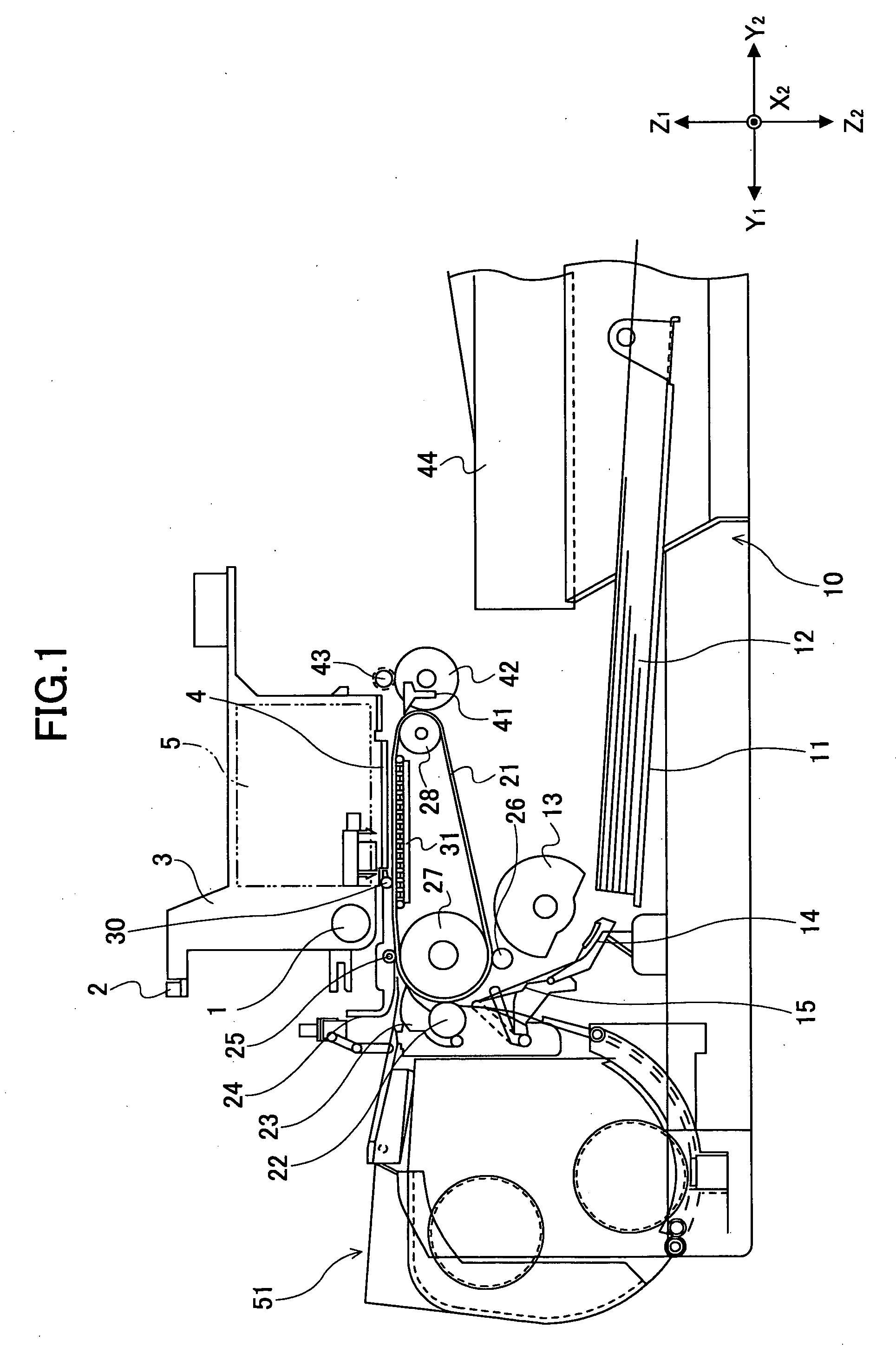 Stably operable image-forming apparatus with improved paper conveying and ejecting mechanism