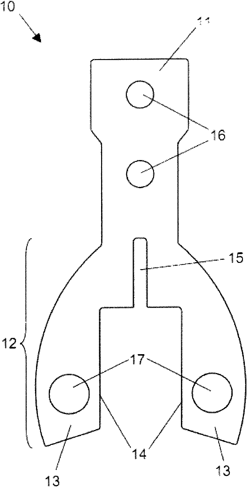 Orthodontic bracket mounting structure with auxiliary mounting tool