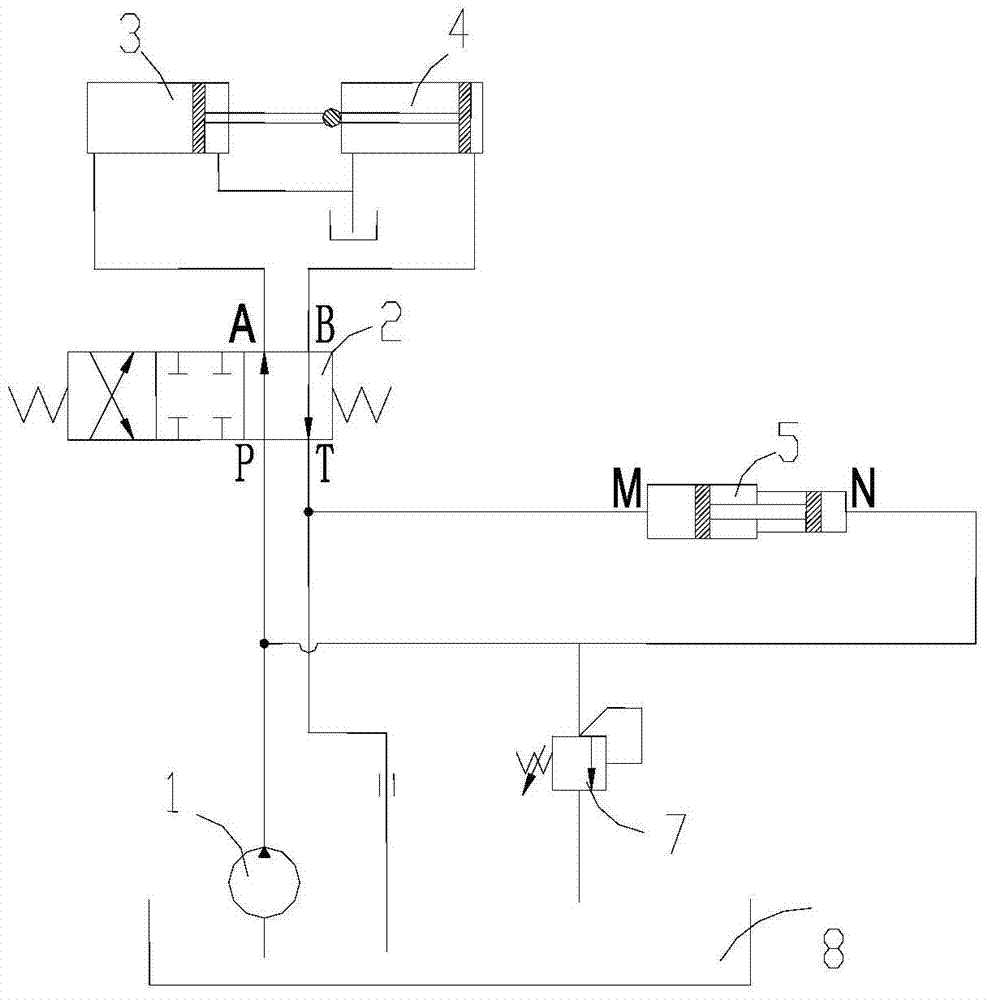 Energy recovery hydraulic system and engineering machine