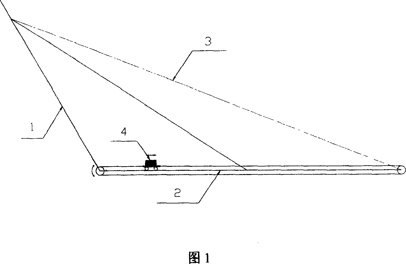 Light bascule opening bridge