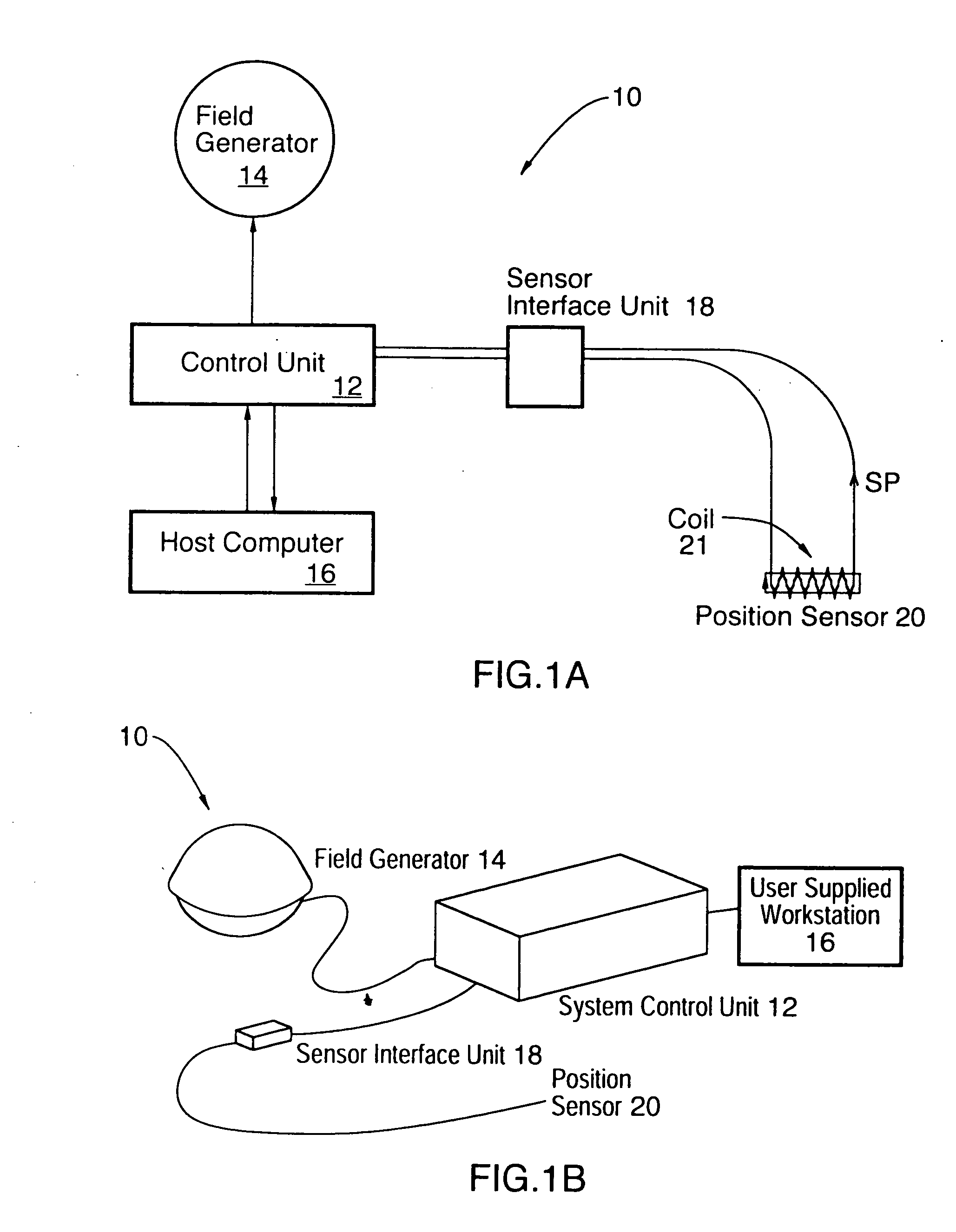 Device and method for registering a position sensor in an anatomical body