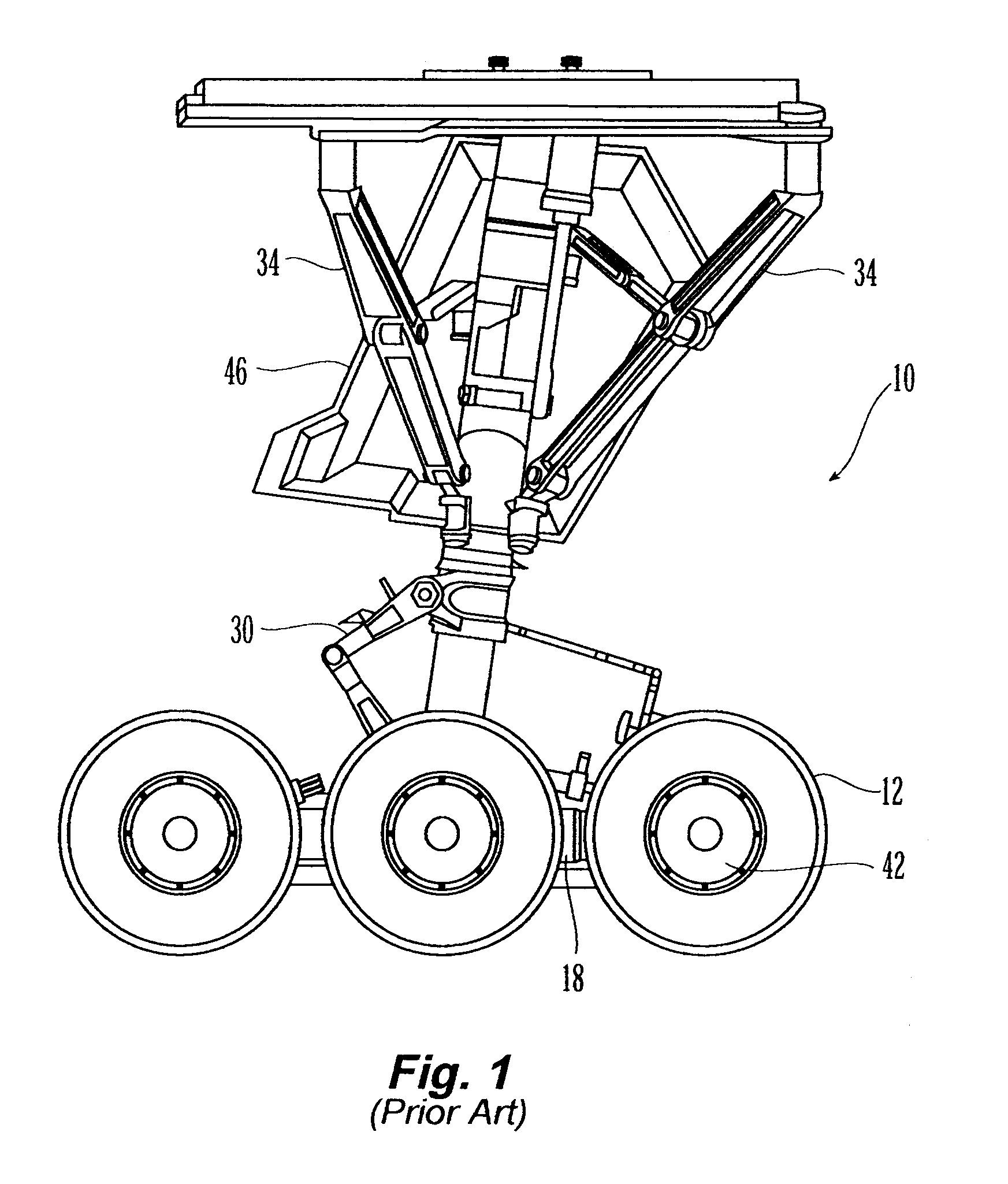 Landing gear noise attenuation