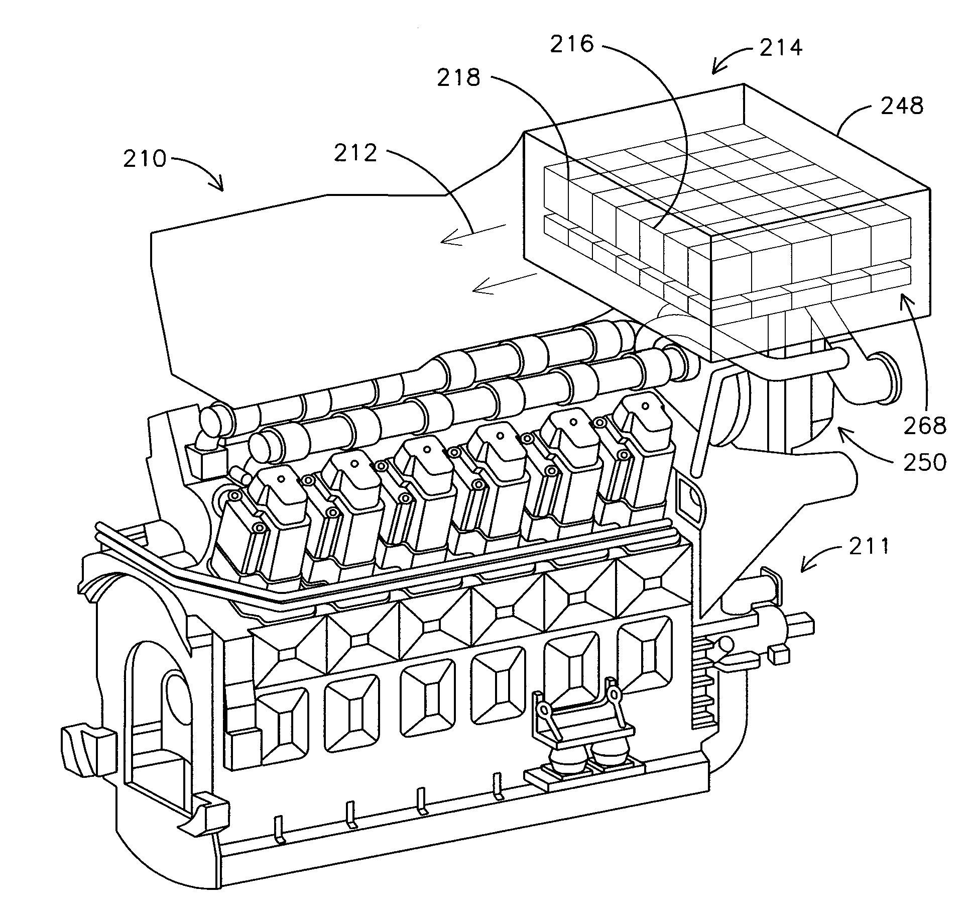 System and method for removing particulate matter from a diesel particulate filter